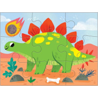 Mudpuppy Puzzle Dinosauři sada 4 v 1