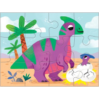 Mudpuppy Puzzle Dinosauři sada 4 v 1