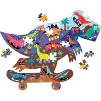 Mudpuppy Puzzle Jurský skatepark 75 dílů