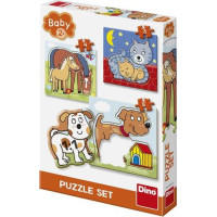 Dino Puzzle Zvířátka