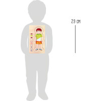 small foot Dřevěné hračky puzzle anatomie Tim