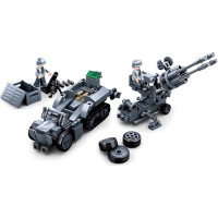 Sluban Army WW2 M38-B0681 Sada německé protivzdušné techniky