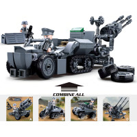 Sluban Army WW2 M38-B0681 Sada německé protivzdušné techniky