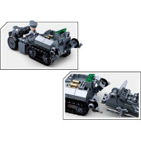 Sluban Army WW2 M38-B0681 Sada německé protivzdušné techniky