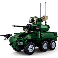 Sluban Model Bricks M38-B0753 Obrněné bojové vozidlo 6x6 EBRC Jaguar