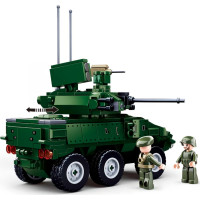Sluban Model Bricks M38-B0753 Obrněné bojové vozidlo 6x6 EBRC Jaguar
