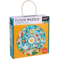 Petit Collage Podlahové puzzle Ilustrované učební hodiny