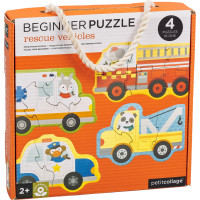 Petit Collage Puzzle záchranná vozidla