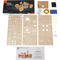 Ugears 3D dřevěné mechanické puzzle NASA, Lunární vozítko