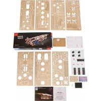 Ugears 3D dřevěné mechanické puzzle NASA, Saturn V