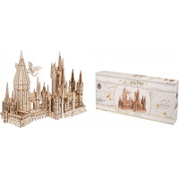 Ugears 3D dřevěné mechanické puzzle Hrad Bradavice, Harry Potter