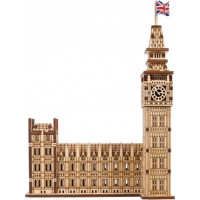 Ugears 3D dřevěné mechanické puzzle Big Ben