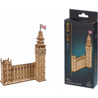 Ugears 3D dřevěné mechanické puzzle Big Ben