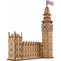 Ugears 3D dřevěné mechanické puzzle Big Ben