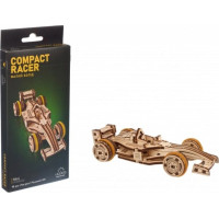 Ugears 3D dřevěné mechanické puzzle Compact Racer