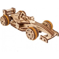 Ugears 3D dřevěné mechanické puzzle Compact Racer