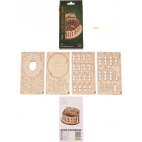 Ugears 3D dřevěné mechanické puzzle Římské Koloseum