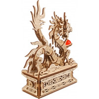 Ugears 3D dřevěné mechanické puzzle Drak