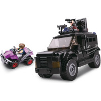 Sluban Policie M38-B0653 SWAT vyzbrojený vůz a zloděj na 4-kolce