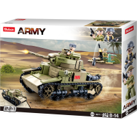 Sluban Army M38-B0711 Střední italský tank 2v1