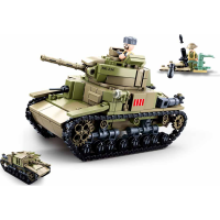 Sluban Army M38-B0711 Střední italský tank 2v1