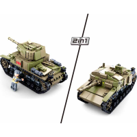 Sluban Army M38-B0711 Střední italský tank 2v1