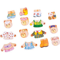 Bigjigs Toys Oblékací puzzle Medvědí rodinka