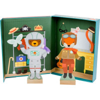 Petit Collage Magnetické puzzle zvířátka