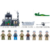 Sluban Army WW2 M38-B0861 Bunkr v dunách