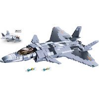 Sluban Model Bricks M38-B0931 Stíhací letoun Chengdu J-20