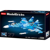 Sluban Model Bricks M38-B0985 Stíhací letoun Su-27 2v1