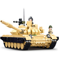 Sluban Model Bricks M38-B1011 Bitevní tank T-72B3 2v1