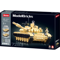 Sluban Model Bricks M38-B1011 Bitevní tank T-72B3 2v1