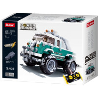 Sluban Power Bricks M38-B1020 Monster SUV vůz R/C T2 na dálkové ovládání