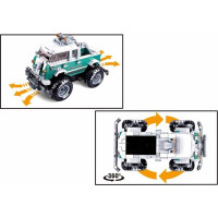 Sluban Power Bricks M38-B1020 Monster SUV vůz R/C T2 na dálkové ovládání