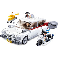 Sluban ModelBricks M38-B1099 Americký vůz pro lupiče