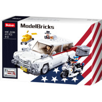 Sluban ModelBricks M38-B1099 Americký vůz pro lupiče