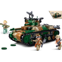 Sluban WWII M38-B1107 Japonský střední tank Typ 97 2v1