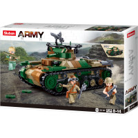 Sluban WWII M38-B1107 Japonský střední tank Typ 97 2v1
