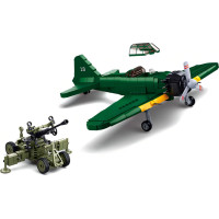 Sluban WWII M38-B1108 Stíhací letoun Mitsubishi A6M Zero