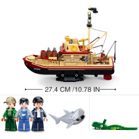 Sluban ModelBricks M38-B1118 Rybářská loď Catherine