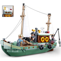 Sluban ModelBricks M38-B1119 Rybářská loď Ellie