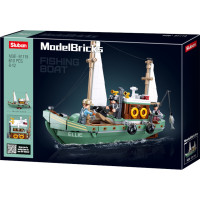 Sluban ModelBricks M38-B1119 Rybářská loď Ellie