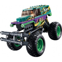 Sluban Power Bricks M38-B1161 Natahovací auto Bigfoot Green-Purple Speed ​​​​Kixx