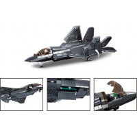 Sluban Stealth Aircraft Metal, verze s kovovým povlakem J-35S M38-B1186