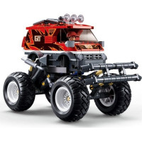 Sluban Power Bricks Natahovací Červený Off-Road GO