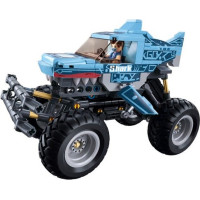 Sluban Power Bricks Natahovací Off-road Modrý Žralok