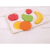 Bigjigs Toys Vkládací puzzle ovoce