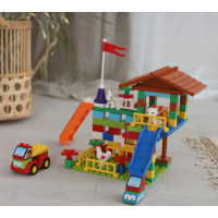 L-W Toys Junior kostky Farma