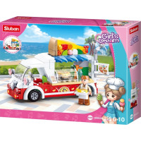Sluban Girls Dream M38-B0993D Pizza vůz